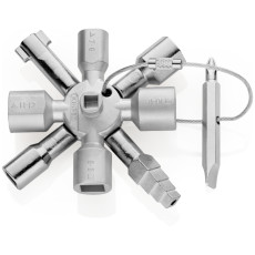 Ключ для електрошаф KNIPEX TwinKey 92 мм 00 11 01