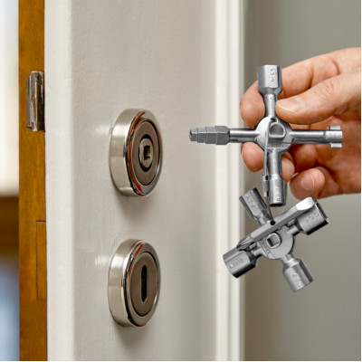 Ключ для электрошкафов KNIPEX TwinKey 92 мм 00 11 01