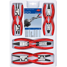 Комплект щипців для стопорних кілець 8 шт KNIPEX 00 20 04 V01