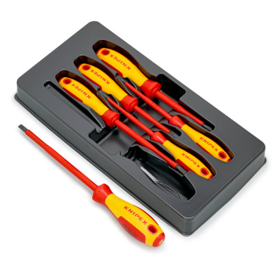 Набор отвёрток диэлектрических 6 шт KNIPEX 00 20 12 V01