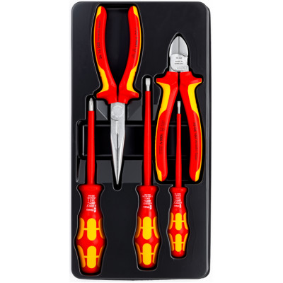 Набор инструментов диэлектрических KNIPEX Wera 00 20 13