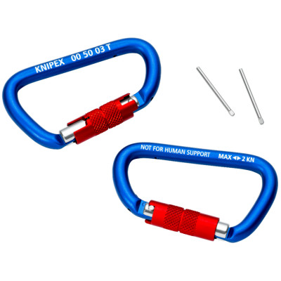 Набор для фиксации инструмента KNIPEX Tethered Tools 00 50 04T BK