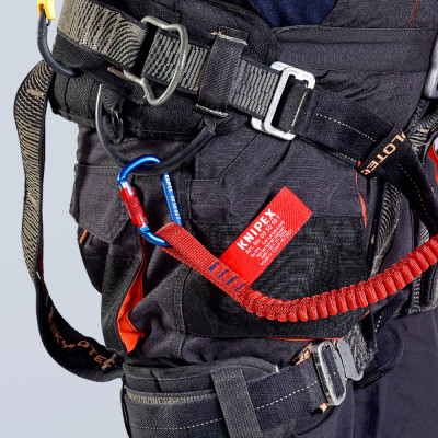Страховий еластичний строп для електроінструменту до 6 кг KNIPEX 00 50 10 T BK