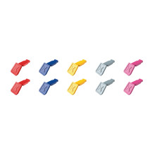 Кліпси для кольорового маркування 10 шт KNIPEX ColorCode MIX 00 61 10 C V01