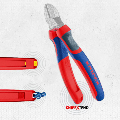 Кліпси для кольорового маркування 10 шт KNIPEX ColorCode MIX 00 61 10 C V01