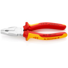 Плоскогубці комбіновані діелектричні KNIPEX 190 мм 01 06 190