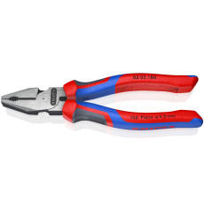 Плоскогубці комбіновані особливої потужності KNIPEX 180 мм 02 02 180