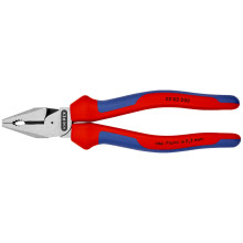 Плоскогубці комбіновані особливої міцності KNIPEX 200 мм 02 02 200