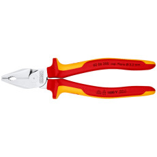 Плоскогубці комбіновані діелектричні особливої міцності KNIPEX 200 мм 02 06 200