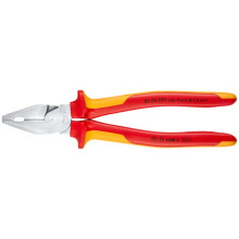 Плоскогубці діелектричні комбіновані особливої міцності KNIPEX 225 мм 02 06 225