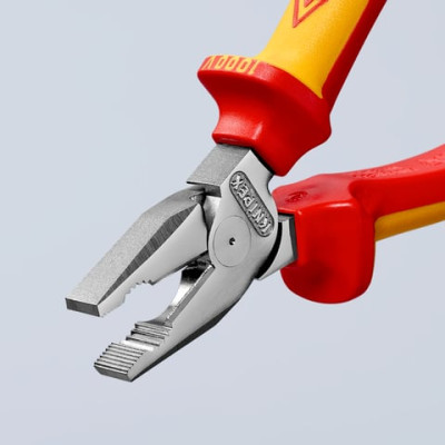 Плоскогубці діелектричні комбіновані особливої міцності KNIPEX 225 мм 02 06 225