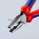 Плоскогубці комбіновані KNIPEX 160 мм 03 02 160