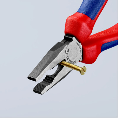Плоскогубці комбіновані KNIPEX 160 мм 03 02 160