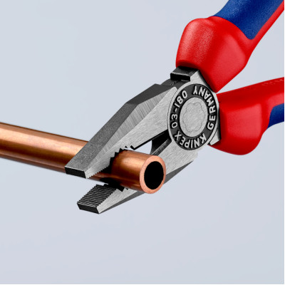 Плоскогубці комбіновані KNIPEX 180 мм 03 02 180