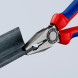 Плоскогубці комбіновані KNIPEX 180 мм 03 02 180