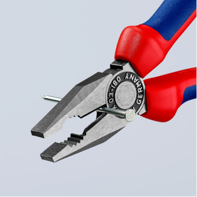 Плоскогубці комбіновані KNIPEX 180 мм 03 02 180