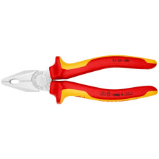 Плоскогубці комбіновані діелектричні KNIPEX 180 мм 03 06 180