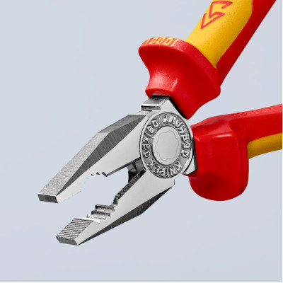 Плоскогубці комбіновані діелектричні KNIPEX 180 мм 03 06 180