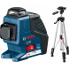 Лазерний нівелір Bosch  GLL 2-80 P + BT 150 + вкладка під L-Boxx 0601063205