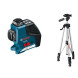 Лазерний нівелір Bosch  GLL 2-80 P + BT 150 + вкладка під L-Boxx 0601063205