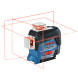 Лазерный нивелир аккумуляторный BOSCH GLL 3-80 C Professional 0601063R02