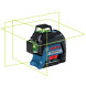 Лазерний нівелір BOSCH GLL 3-80 G Professional 0601063Y00