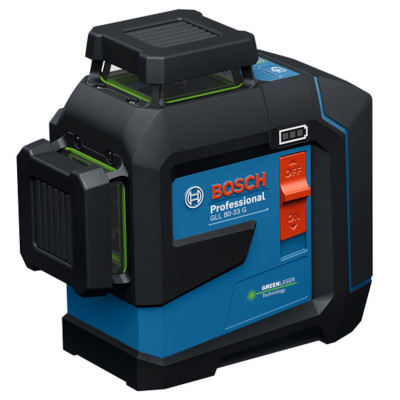 Лазерний нівелір BOSCH GLL 80-33 G Professional 0601065500