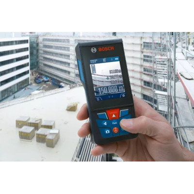 Далекомір лазерний акумуляторний BOSCH GLM 150-27 C Professional 0601072Z00