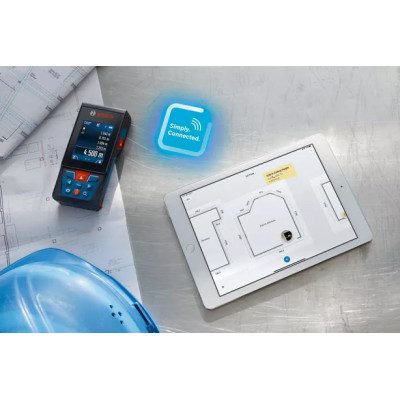 Далекомір лазерний акумуляторний BOSCH GLM 150-27 C Professional 0601072Z00