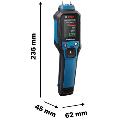 Вимірювач вологості BOSCH PRO GMP 2-15 0601078100