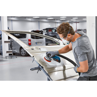 Ексцентрикова шліфмашина акумуляторна BOSCH GEX 18V-125 Professional 0601372201 без АКБ