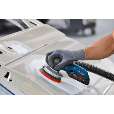 Ексцентрикова шліфмашина акумуляторна BOSCH GEX 18V-125 Professional 0601372201 без АКБ
