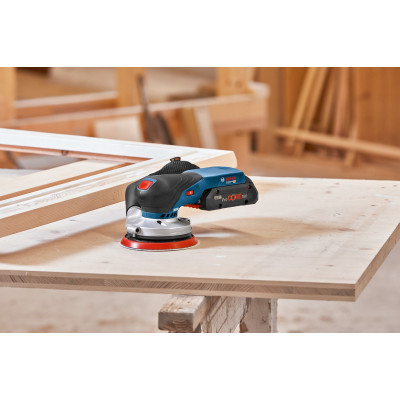 Ексцентрикова шліфмашина акумуляторна BOSCH GEX 18V-125 Professional 0601372201 без АКБ