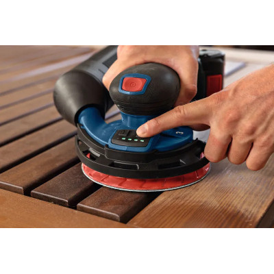 Ексцентрикова шліфмашина акумуляторна BOSCH PRO GEX 18V-150-3 0601372903 без АКБ