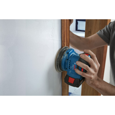 Ексцентрикова шліфмашина акумуляторна BOSCH GEX 185-LI Professional 06013A5021