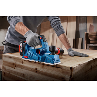 Рубанок акумуляторний BOSCH GHO 185-LI Professional 06015B5021 без АКБ