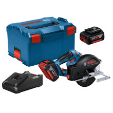 Дискова пила акумуляторна BOSCH GKM 18V-50 Professional 06016B8002