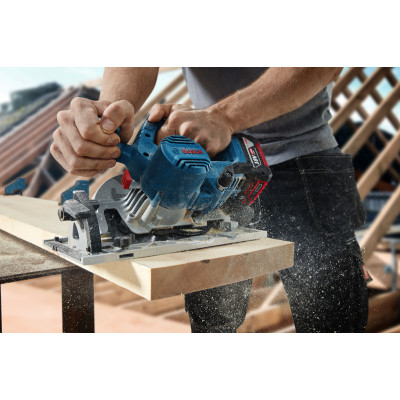 Дискова пила акумуляторна BOSCH GKS 185-LI Professional 06016C1221 без АКБ