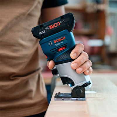 Фрезер аккумуляторный кромочный BOSCH PRO GKF 18V-8 06016C2001 без АКБ