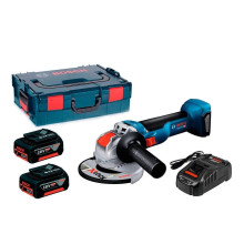 Кутова шліфмашина акумуляторна BOSCH GWX 18V-10 Professional 06017B0102