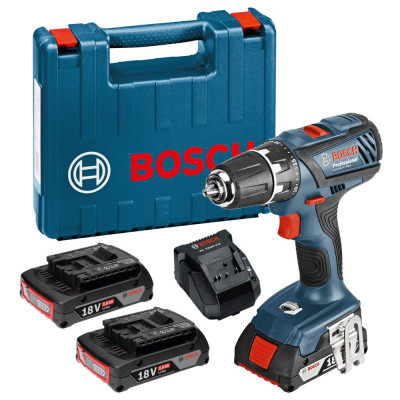 Аккумуляторная дрель-шуруповёрт Bosch GSR 18-2-LI Plus