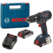 Аккумуляторная ударная дрель-шуруповёрт BOSCH GSB 18-2-LI Plus