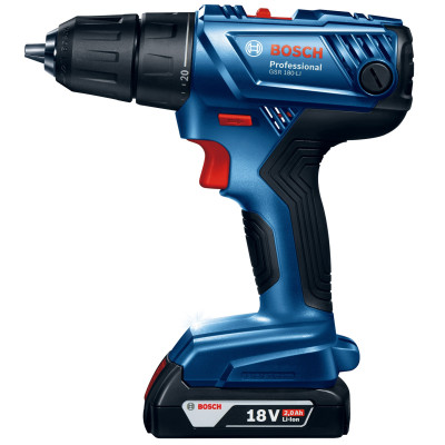 Дрель-шуруповёрт аккумуляторная BOSCH GSR 180-LI Professional 06019F8109