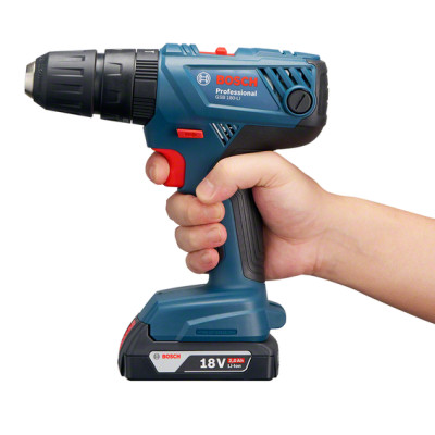Дриль-шуруповерт ударний акумуляторний BOSCH GSB 180-LI Professional 06019F8307