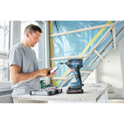 Гвинтоверт ударний акумуляторний BOSCH PRO GDR 18V-200 C 06019G4104 без АКБ