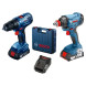 Набір акумуляторних інструментів BOSCH Professional 06019G5222