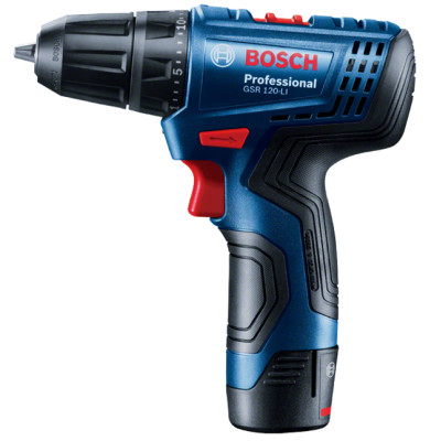 Дриль-шуруповерт акумуляторний BOSCH GSR 120-LI Professional 06019G8000