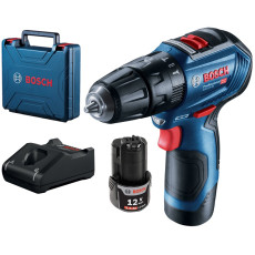 Дриль-шуруповерт ударний акумуляторний BOSCH GSB 12V-30 Professional 06019G9100