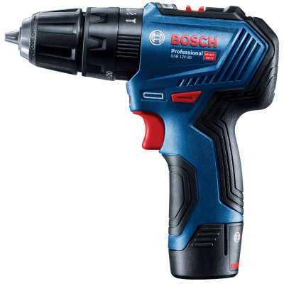 Дриль-шуруповерт ударний акумуляторний BOSCH GSB 12V-30 Professional 06019G9100