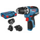 Дриль-шуруповерт акумуляторний зі змінними насадками BOSCH GSR 12V-35 FC Professional 06019H3003 без АКБ